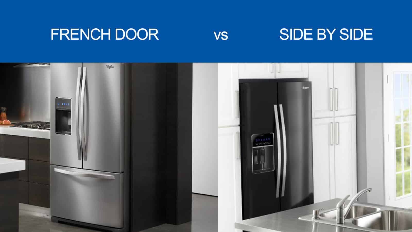 french door vs side by side
