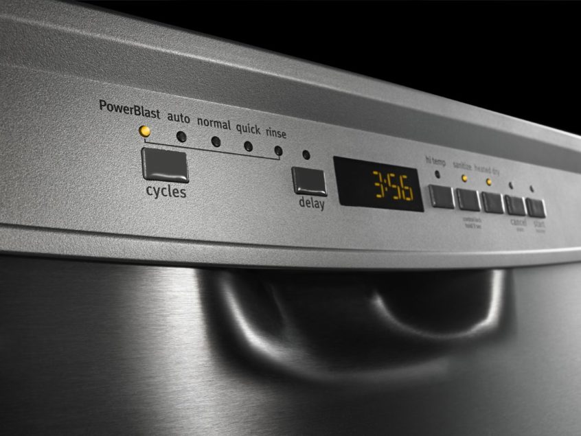 maytag dishwasher reset button